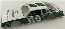 Scalextric C3947 CHEVROLET MONTE CARLO 1986 NO.69, GREEN - BODY ONLY