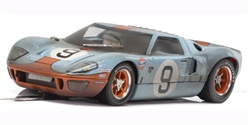 Scalextric C4104 FORD GT40 GULF #9 WEATHERED