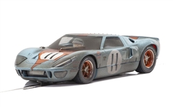 PREORDER Scalextric C4106 FORD GT40 GULF #11 WEATHERED