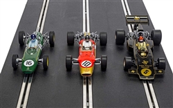 Scalextric C4184A The Genius of Colin Chapman - Lotus GP Triple Pack