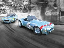 PREORDER Scalextric C4305A Shelby Cobra 289 - 1964 Targa Florio Twin Pack