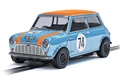 PREORDER Scalextric C4325 Austin Mini Cooper S - Gulf Edition – Nick Riley & Gabriele Tarquini