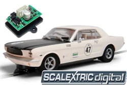 Scalextric C4353-D Ford Mustang - Bill and Fred Shepherd - Goodwood Revival
