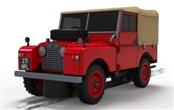 PREORDER Scalextric C4493 Land Rover Series 1 - Poppy Red