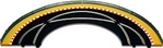Scalextric C8510 Track Accessory Pack #1 - Includes two racing crossover turn tracks,  tan borders and barriers