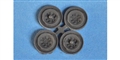 Immense Miniatures CA-002 Resin Molded Accessory - Steel Wheel Inserts