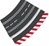 Carrera CAR20566 outside radius 3 banked curve border - 30  arc - 6 pieces