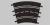 Carrera CAR20572 radius 2 curve - 30�  Arc - 6 pieces of track per package