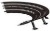 Carrera CAR20574 radius 1 banked curve - 30�  Arc