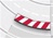 Carrera CAR20594 Inside Shoulder for Radius 2 30� BANKED Turn - Red/White