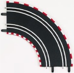 Carrera CAR61603 1/43 GO! Track Radius 1 Curve 90 Arc - 2 Sections / Package