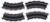 Carrera CAR61645 1/43 GO!!! Radius 3 Curve - 45 Degree Arc - 4 pcs. / package