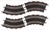 Carrera CAR61646 1/43 GO!!! Track Radius 2 High Banked Curves - 45� Arc