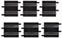 Carrera CAR61658 1/43 GO! Short & Long Straights 6 pcs.