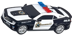 Carrera CAR64031 1/43 GO!!! Analog RTR Chevrolet Camaro - Sheriff