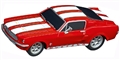 Carrera CAR64120 1/43 GO!!! RTR - Ford Mustang '67 - Race Red