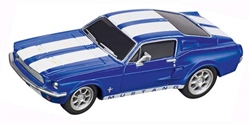 Carrera CAR64146 1/43 GO!!! RTR - Ford Mustang '67, Racing Blue
