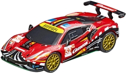 Carrera CAR64179 1/43 GO!!! RTR - Ferrari 488 GTE AF Corse, No. 52 “Carrera”