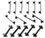 Carrera CAR88111 1/43 GO!!! Track Connection Clips