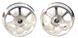 CB Design CBD0955 LMP 1/32 Wheels - 17 x 11mm - Silver