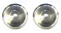 CB Design CBD1225 1/32 Insert Wheels - 16.5 x 7mm - Silver