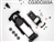 CG Slotcars CG3DC003A Scalextric '69 Camaro 3DP Chassis Kit