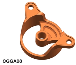 CG Slotcars CGGA08 Carrera Guide Adapter, Screw-in, REAR mounted with Guide