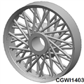 CG Slotcars CGWI1403 Wire Wheel - 14mm Wheel Insert