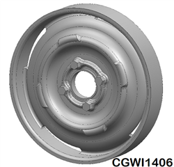 CG Slotcars CGWI1406 Steel A - 14mm Wheel Insert