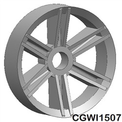 CG Slotcars CGWI1507 T-70 Spyder 15mm Wheel Insert