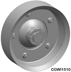 CG Slotcars CGWI1510 - 5 Bolt Wide-5 - 15mm Wheel Insert