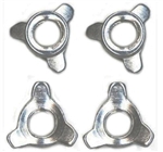 Concours D'Elegance CON2047 #5-40 3 Prong knock-off hubs - Set of 4
