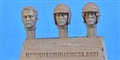 Immense Miniatures F016-32 1/32 Resin Molded Figure - 1960's Replacement Heads