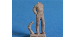 Immense Miniatures F038-24 1/24 Resin Molded Figure - Standing Tazio Nuvolari