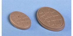 Immense Miniatures F046-24 1/24 Resin Molded Figure - Cobblestone Base