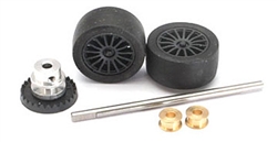 FLY FLY-B575 REAR AXLE ASSY COMPLETE INLINE STRONIUM WHEELS
