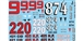 GOFER RACING GOF11021 1/24 / 1/25 Pontiac Racing Waterslide Decals