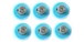 H&R Racing HR0229-6 29 Tooth 48 Pitch Crown Gear for 1/8" Axle 6 Pack