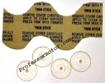 H&R Racing HR0501 4 Body Mounting buttons with double sided tape
