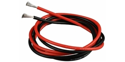H&R Racing HR0504 Super flexible silicone lead wire - 2 feet red & 2 feet black