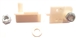 H&R Racing HR0604 1/24 Guide with Washer and nut - WHITE 2 per package