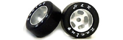 H&R Racing HR1302 27 x 12mm Setscrew Silicone Tires and wheels