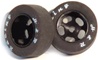 H&R Racing HR1306 27x12mm Silicone Tires BLACK 5 Slot Hubs