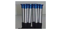 JDS JDS4008 1/24 Aluminum Velocity Stacks - BLUE Anodized Tips