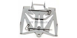 JK Products JKC26T Aeolos 1/24 4" W.B. STAINLESS STEEL CHASSIS