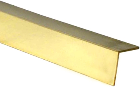 K&S Solid Brass Angle 3 Pieces Packs 12" Long  x 1/4" Sides #9882 