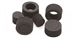 MBSLOT MB12211 Sponge Rubber Tire Donuts 21mm x 9mm 30 Shore C Hardness