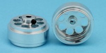 MBSLOT MB19010 Front Ergal Wheels for Fly Trucks 18.6mm x 8mm 3/32" Axle