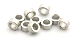 MBSLOT MB19044 Stainless Axle Spacers for 3/32" Axles 2mm x 10