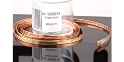 MBSLOT MB19080-12 Bare Copper Contact Braid 1m Spool